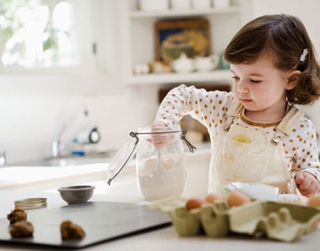 Baking girl