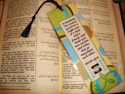 Bookmark peace