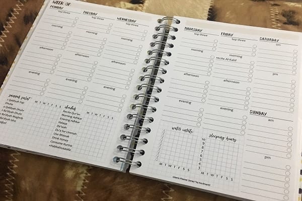 Productivity Tool Muslima Planner 2017 ¦ Productive Muslim