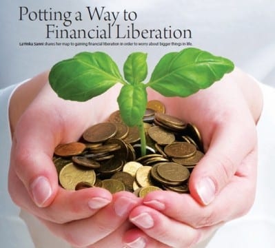 ProductiveMuslim Potting a Way to Financial Liberation