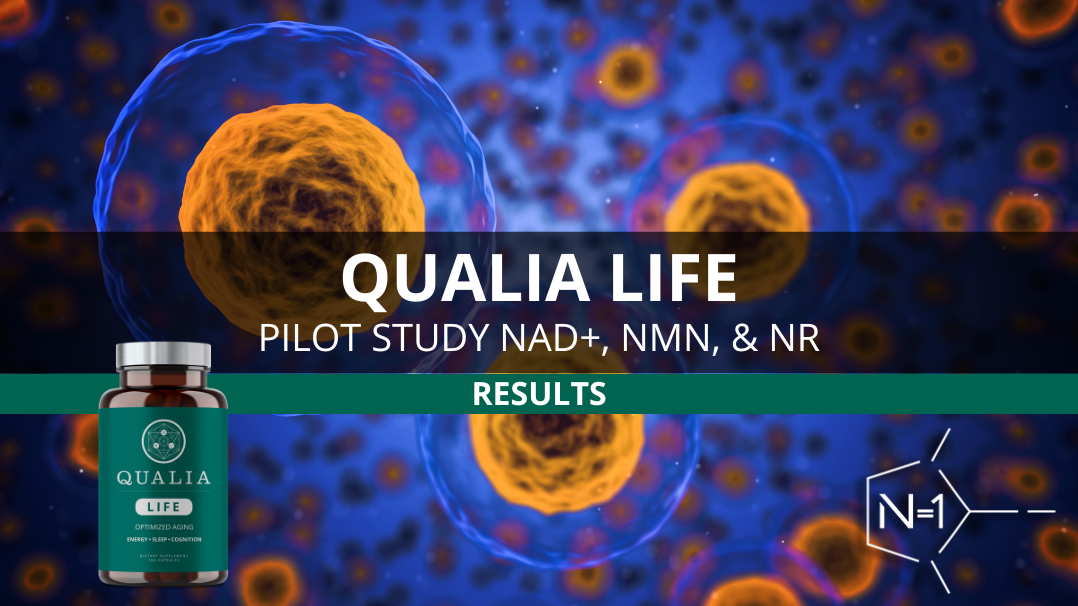 Qualia Life Pilot Study NAD+, NMN, & NR